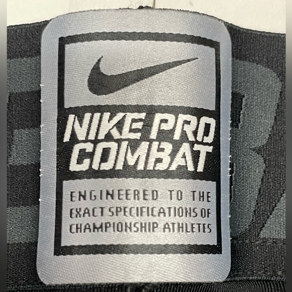 Nike Pro Combat Dri-FIT Baseball Slider Shorts Black Men’s Size Small set of 3 - Picture 8 of 11